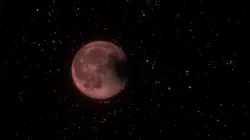 Lunar eclipse 3D model