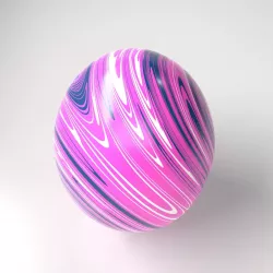 Marble Easter Egg 5 3D model