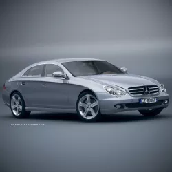 Mercedes Benz CLS500 3D model