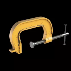 Metalwork clamp 3D model