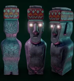 Moai Character 3D model