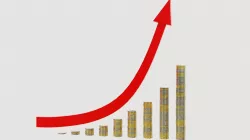 Money chart 3D model 3D model
