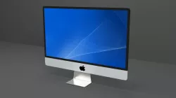 Monitor Apple Lcd Low-poly 3D model