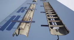 Old Ceiling Light Low-poly 3D model