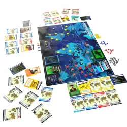 Pandemic board game 3D model