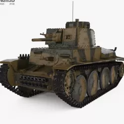 Panzer 38t 3D model