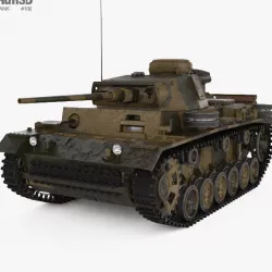 Panzer III 3D model