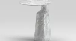 Poltrona Frau Ilary Monolithic Side Table 3D model