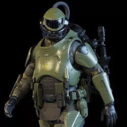 Ratnik R-30 Low-poly 3D model