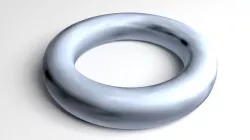Ring Plastic 3 3D model