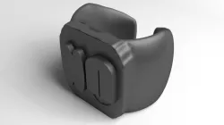 Ring Plastic 9 3D model
