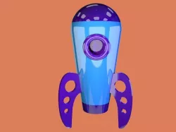 Rocket 3D model