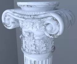 roman column 3D model