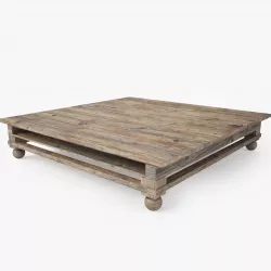 Rustic Coffee Table 3D model