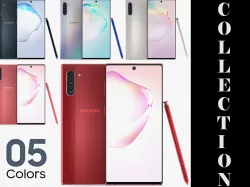 Samsung Galaxy Note 10 All Colors 3D model