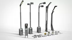 sci fi lighting 3 3D model
