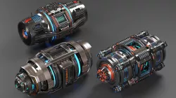 Sci Fi Mega Elements KITBASH - SUBDIVISION READY - pack 2 3D model