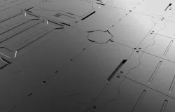 SCI-FI PANELS 3D MODELS Low-poly 3D model