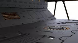 Sci-Fi Panels Kitbash Set 3D model