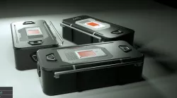 science fiction Bag container 3D model