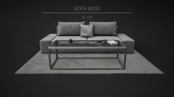 Sofa Set - Blest 04 3D model