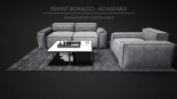 Sofa Set - The Peanut Bonaldo 09 3D model