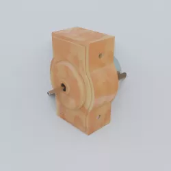 Soviet motor from toys 3D model