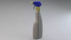 Spray bottle Low-poly 3D model