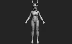 succubus 3D model