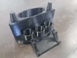 Super Station Banger Dab Weed Art Storage Wand Pot 3D model
