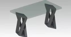 Table base 3D model
