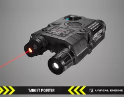 Target Pointer - FPS Gun Attachment for Unreal Engine Low-poly 3D model