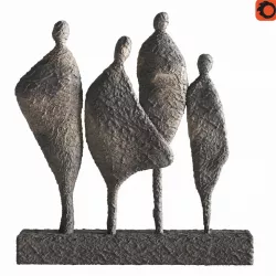 Team Sculpture 3D model