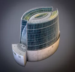 The Cathedral of Christ Low-poly 3D model