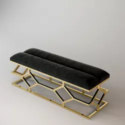 Trellis Bench Eichholtz 3D model