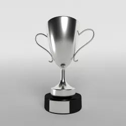 Trophy v1 002 Low-poly 3D model