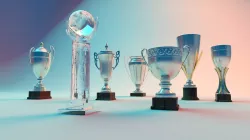 Trophy Winners Cup Pack 3D model