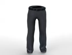 Trouser Low-poly 3D model