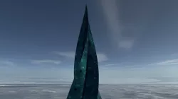 Twisted Spear Skyscraper 3D model
