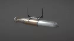 US Torpedo MARK13-2 Low-poly 3D model