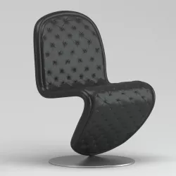 Verner Panton ZigZag PRO 3D model