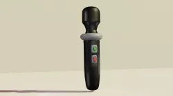 Vibrator massager Low-poly 3D model