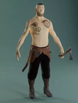viking  3D model