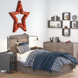 WELLER STORAGE BED Restoration Hardware 3D model