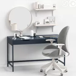 Womens dressing table and workplace 3D model