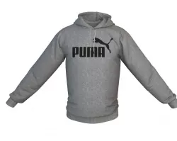 3 D Men Hoodie with String  3D model