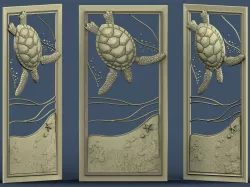 3d STL model for CNC turtle 3D model
