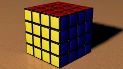 4x4 Rubiks Cube 3D model