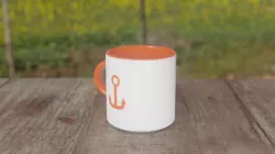 A mug 80 x 80 x 85mm 3D model