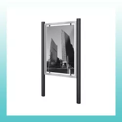 Advertising Poster Stand - Board with Frame 3D model